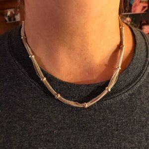 Silver & Gold Necklace